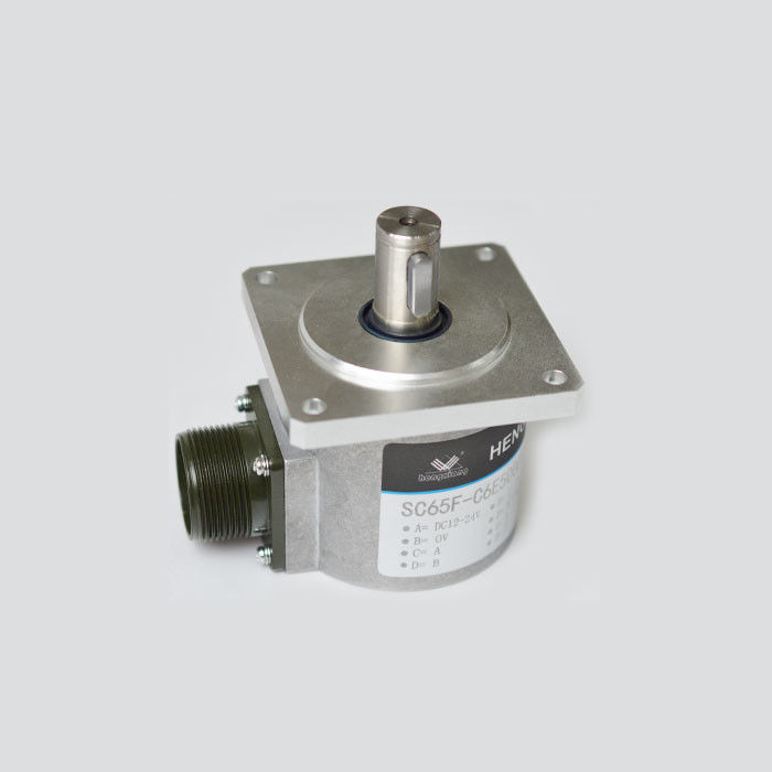 Flange 65mm Rotary Motor Incremental Encoder 5000ppr Solid Shaft 15mm